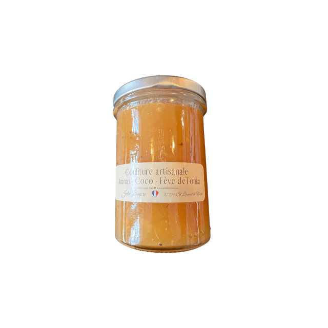 Confiture Ananas - Coco - Fève de Tonka