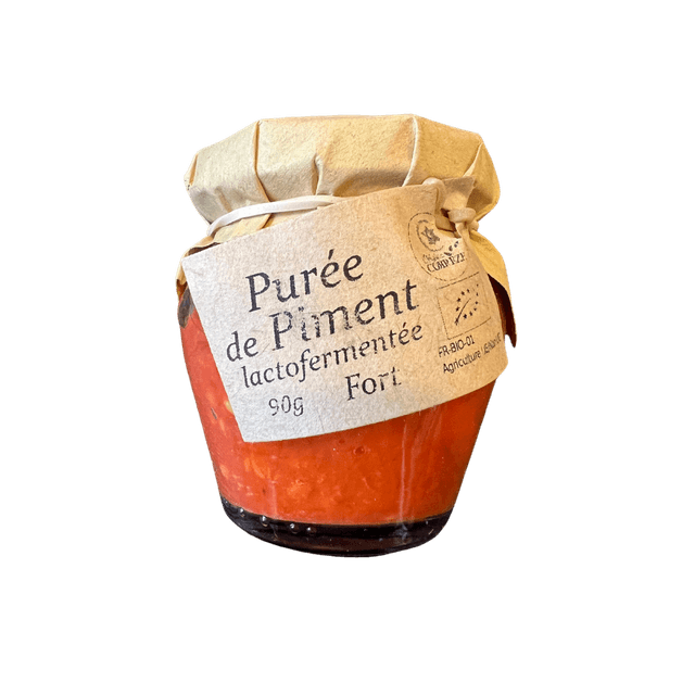 Purée de Piment Lactofermentée Fort / Moyen / Doux