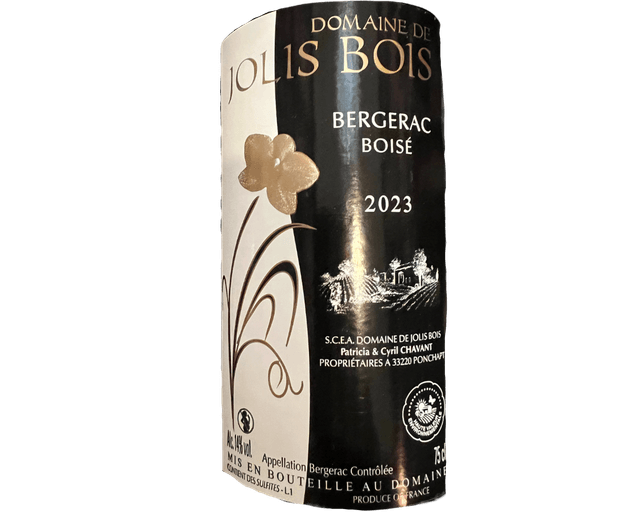 Vin rouge bergerac boisé 2023