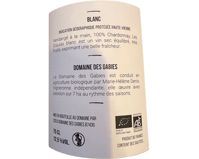 Vin Blanc Les Graulas 2023