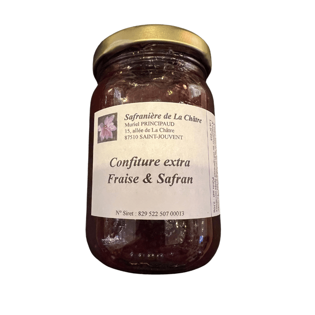 Confiture extra Fraise et safran 230g