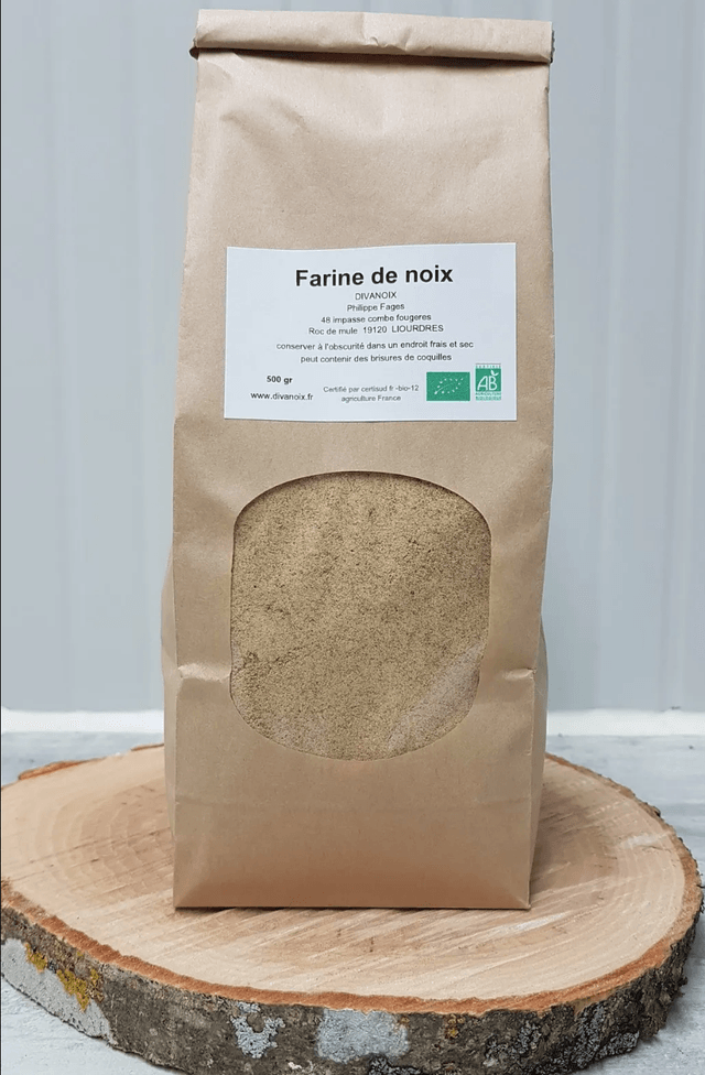 Farine de noix bio 350g