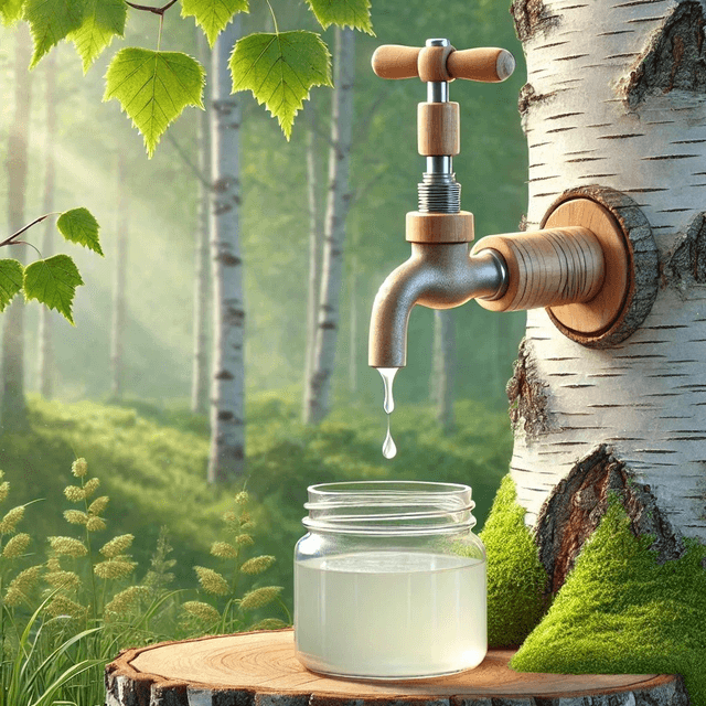 Sève de bouleau fraîche bio 3L - Récolte 2026
