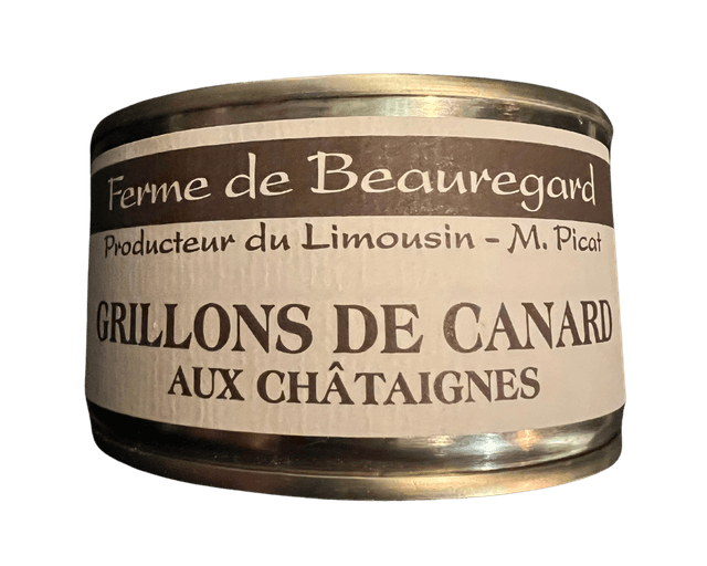 Grillons de canard aux châtaignes 180 g