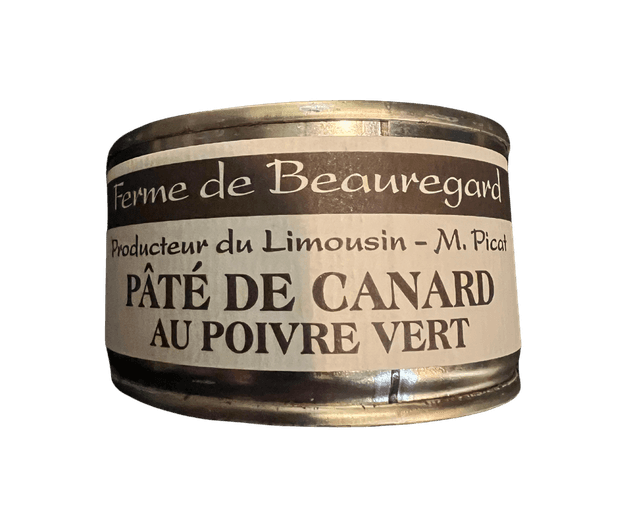 Pâté de canard au poivre vert 130 g