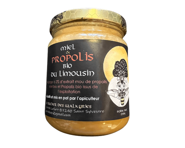 Miel et propolis 250g