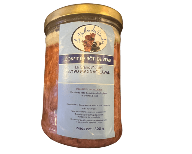 Confit de rôti de veau
