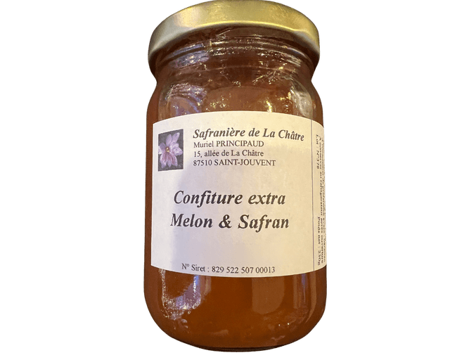 Confiture extra melon et safran 230g
