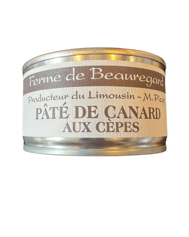 Pâté de canard aux cèpes 130g
