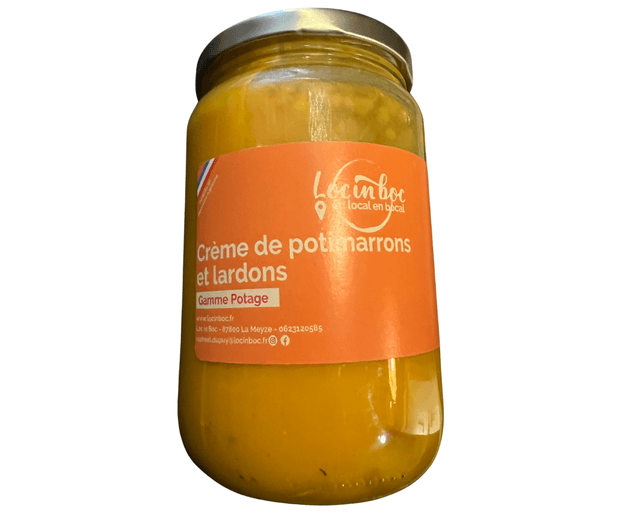 Crème de potimarrons et lardons 700 g