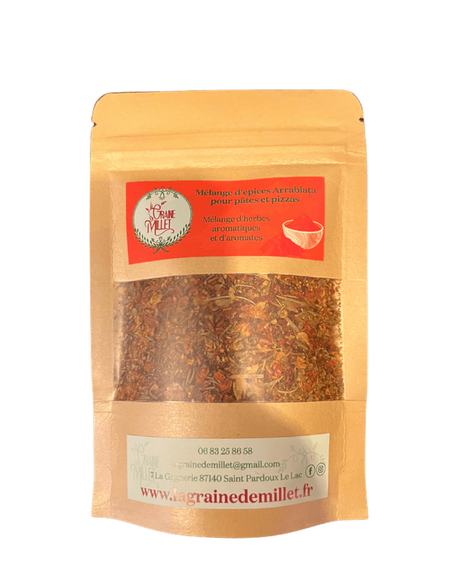 Mélange d&#039;épices Arrabiata pour pâtes et pizzas