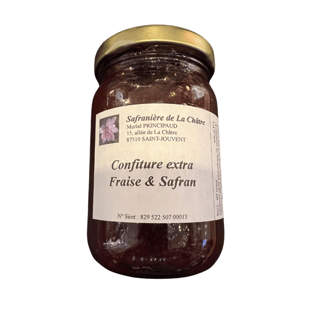 Confiture extra Fraise et safran 230g
