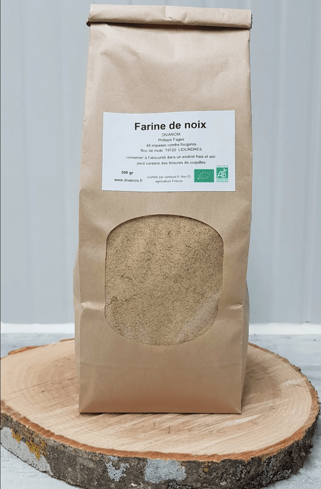 Farine de noix bio 350g