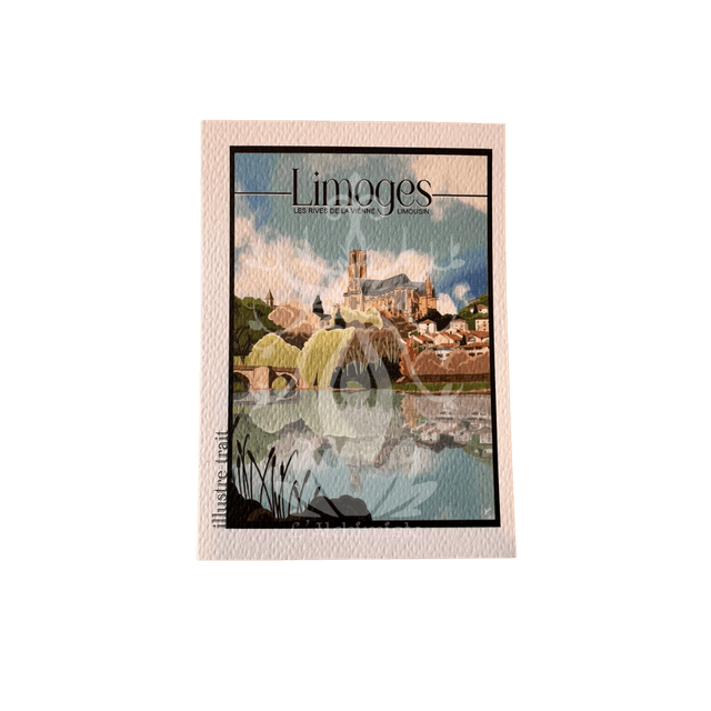 Carte postale de Limoges
