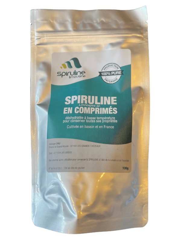 Spiruline en comprimés