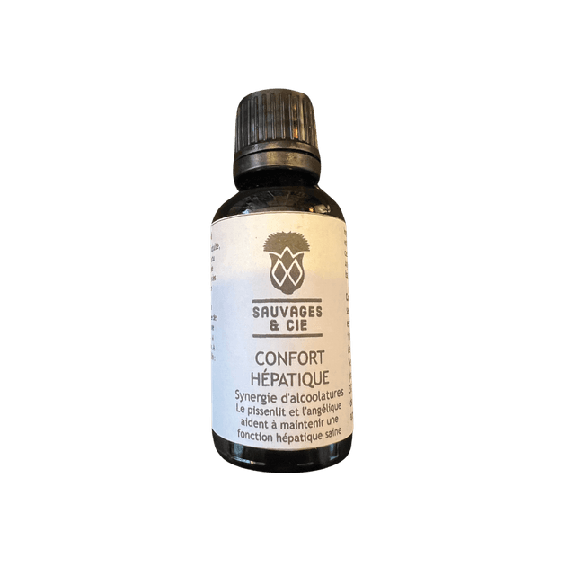 Synergies d&#039;alcoolatures confort hépatique