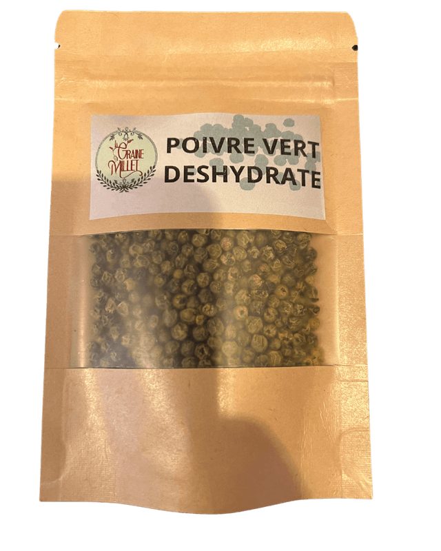 Poivre vert déshydraté